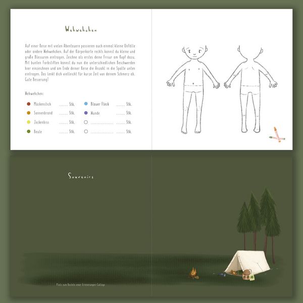 Produktbild: Let&rsquo;s go! Reisetagebuch - Camping