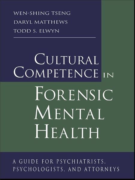 Produktbild: Cultural Competence in Forensic Mental Health