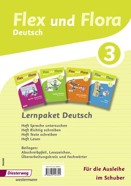 Produktbild: Flex und Flora 3. Themenhefte. Paket: f&uuml;r die Ausleihe. Rheinland-Pfalz