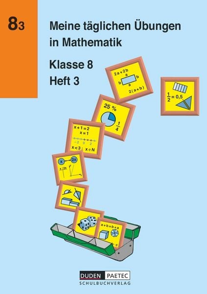 Produktbild: Meine t&auml;glichen &Uuml;bungen in Mathematik - 8. Schuljahr