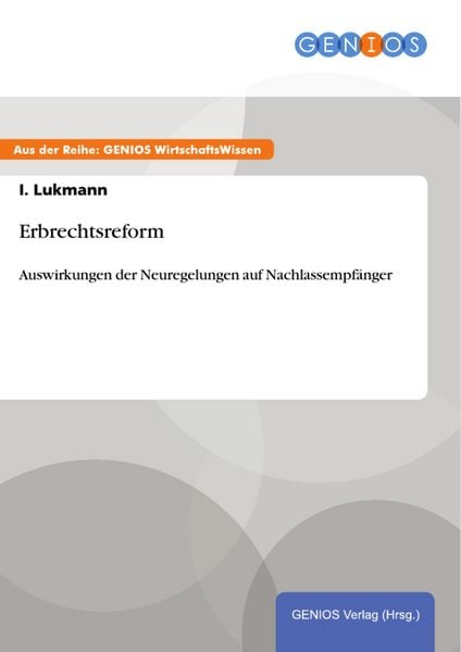 Produktbild: Erbrechtsreform