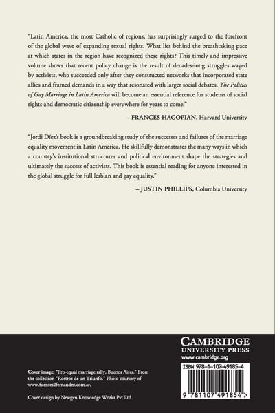 Produktbild: The Politics of Gay Marriage in Latin America