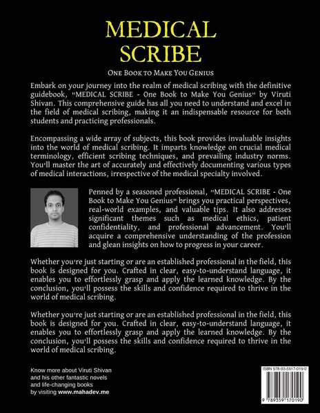 Produktbild: MEDICAL SCRIBE - One Book To Make You Genius