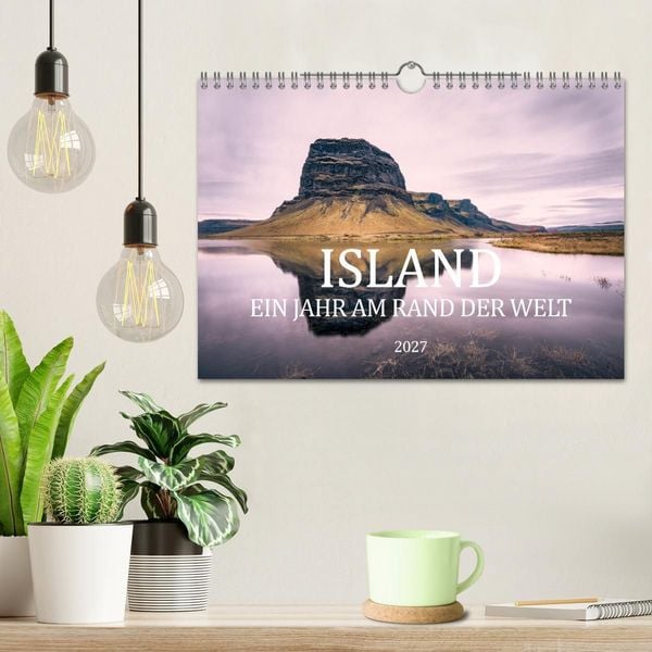 Produktbild: Island. Ein Jahr am Rand der Welt (Wandkalender 2027 DIN A4 quer), CALVENDO Monatskalender