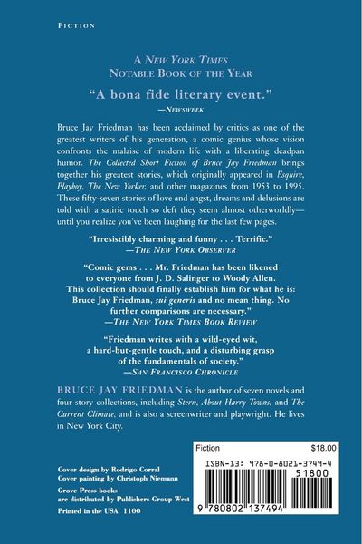 Produktbild: The Collected Short Fiction of Bruce Jay Friedman