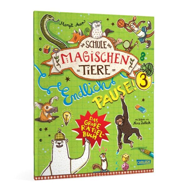 Produktbild: Die Schule der magischen Tiere: Endlich Pause! Das gro&szlig;e R&auml;tselbuch Band 3
