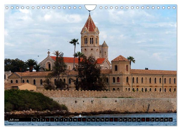 Produktbild: Riviera und Mehr - Nizza, Cannes, San Remo, Monaco (Wandkalender 2026 DIN A4 quer), CALVENDO Monatskalender
