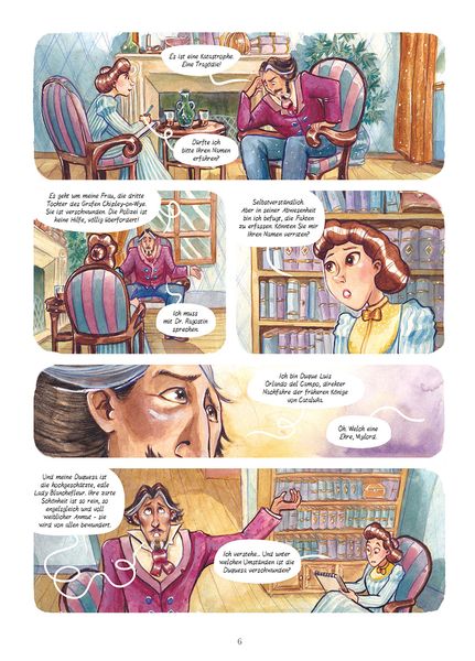 Produktbild: Enola Holmes (Comic). Band 6