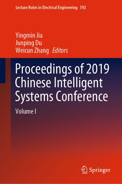 Produktbild: Proceedings of 2019 Chinese Intelligent Systems Conference