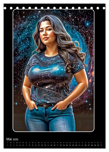 Produktbild: Miss im Universum (Tischkalender 2026 DIN A5 hoch), CALVENDO Monatskalender