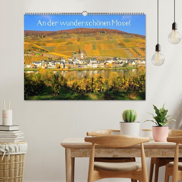 Produktbild: An der wundersch&ouml;nen Mosel (Wandkalender 2026 DIN A2 quer), CALVENDO Monatskalender