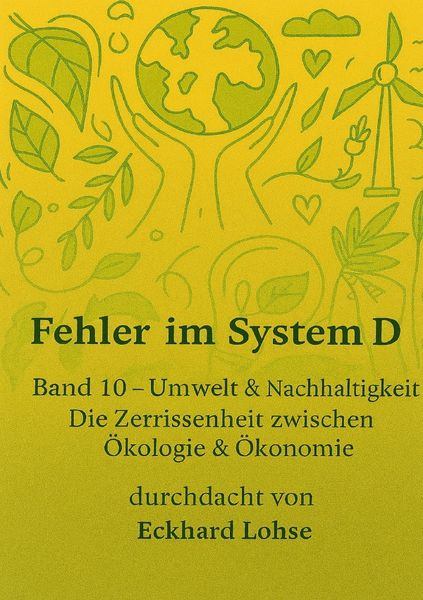 Produktbild: Durchdenken / Fehler im System D Band 10 Umwelt &amp; Nachhaltigkeit
