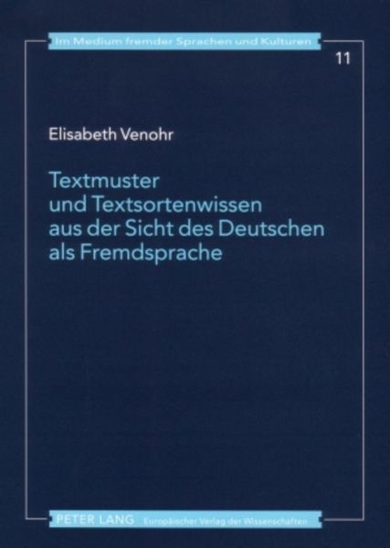 Produktbild: Textmuster und Textsortenwissen aus der Sicht des Deutschen als Fremdsprache