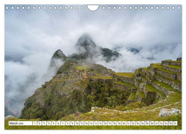 Produktbild: Peru Paradise in the Andes (Wall Calendar 2026 DIN A4 landscape), CALVENDO 12 Month Wall Calendar