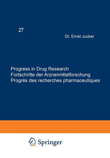 Produktbild: Progress in Drug Research / Fortschritte der Arzneimittelforschung / Progr&egrave;s des recherches pharmaceutiques