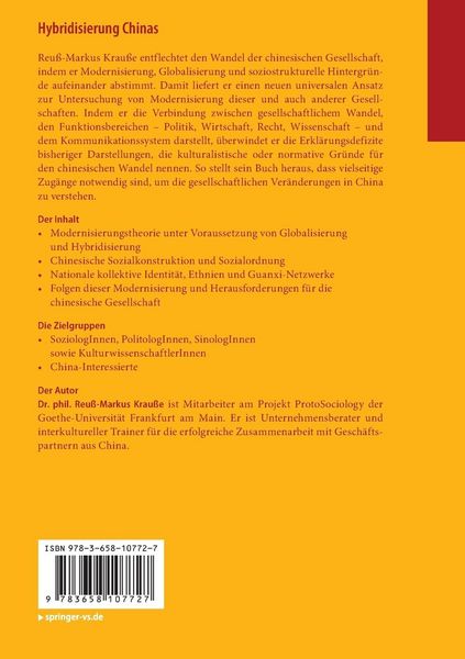 Produktbild: Hybridisierung Chinas