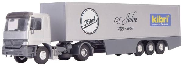 Kibri 12500 H0 LKW Modell Mercedes Benz Actros 2achs mit Koffersattel - Sonderserie