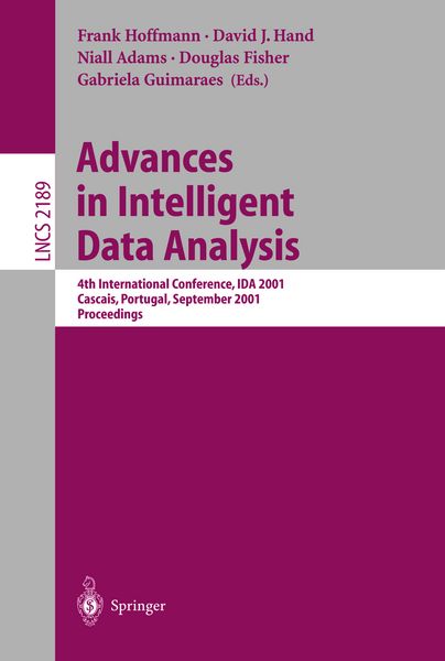 Produktbild: Advances in Intelligent Data Analysis