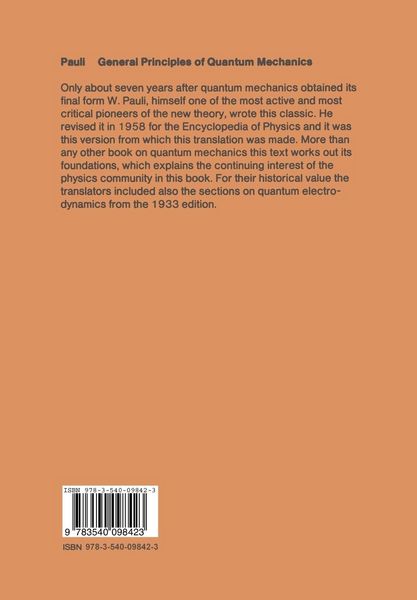 Produktbild: General Principles of Quantum Mechanics