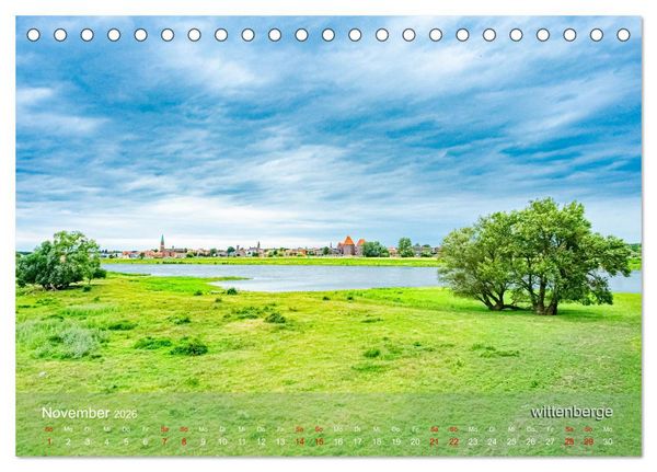 Produktbild: der elbestrom urbanes (Tischkalender 2026 DIN A5 quer), CALVENDO Monatskalender