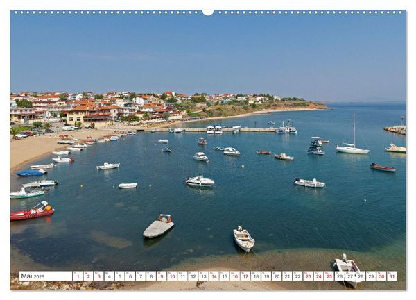 Produktbild: Chalkidiki - Urlaubsparadies in Nordgriechenland (hochwertiger Premium Wandkalender 2026 DIN A2 quer), Kunstdruck in Hochglanz
