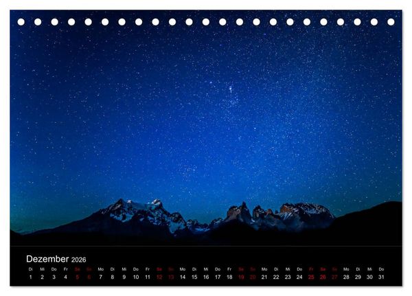 Produktbild: Patagonien - Am Puls der Wildnis (Tischkalender 2026 DIN A5 quer), CALVENDO Monatskalender