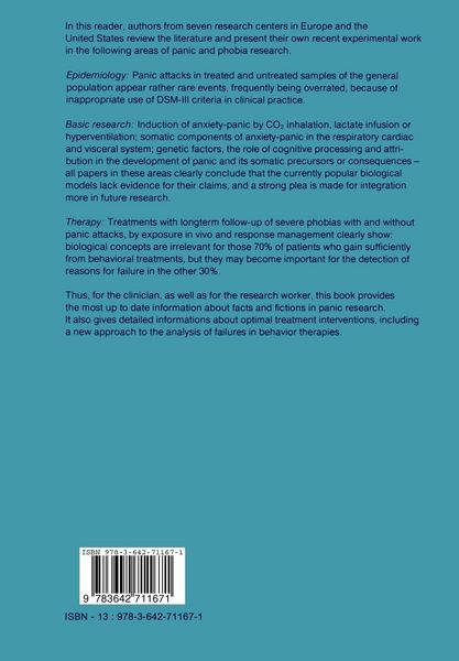 Produktbild: Panic and Phobias