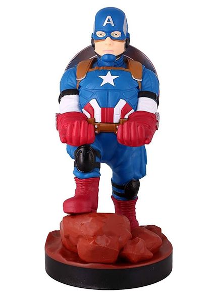 Produktbild: Cable Guy - Marvel: Captain America, St&auml;nder f&uuml;r Controller, Mobiltelefon und Tablets