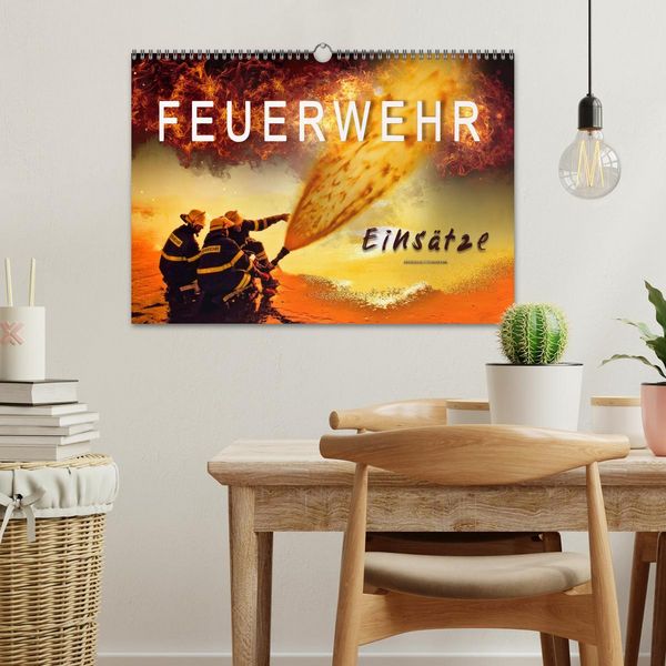 Produktbild: Feuerwehr - Eins&auml;tze (Wandkalender 2026 DIN A3 quer), CALVENDO Monatskalender