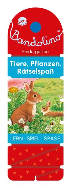 Bandolino. Tiere, Pflanzen, Rätselspaß, Gebundene Ausgabe von Friederike Barnhusen, Arena, 978-3-401-72018-0