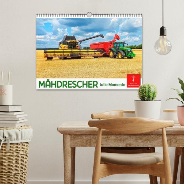 Produktbild: M&auml;hdrescher - tolle Momente (Wandkalender 2026 DIN A3 quer), CALVENDO Monatskalender