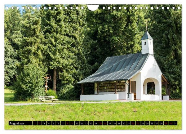 Produktbild: Bayerische Landschaften - Ein Streifzug durch das Dachauer Land (Wandkalender 2026 DIN A4 quer), CALVENDO Monatskalender