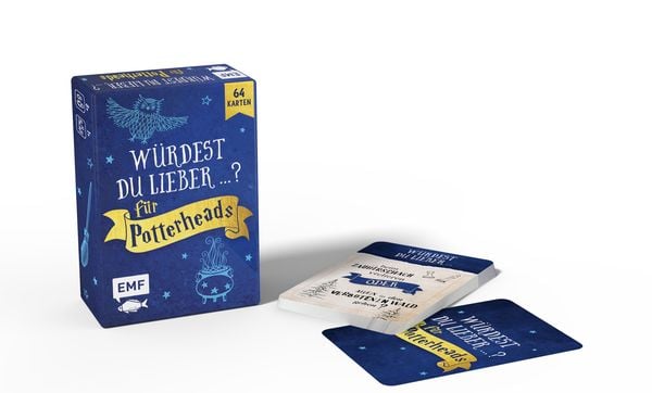 Kartenspiel: Würdest du lieber ...? Das Fragespiel für Harry Potter-Fans