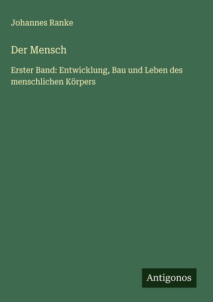 Produktbild: Der Mensch