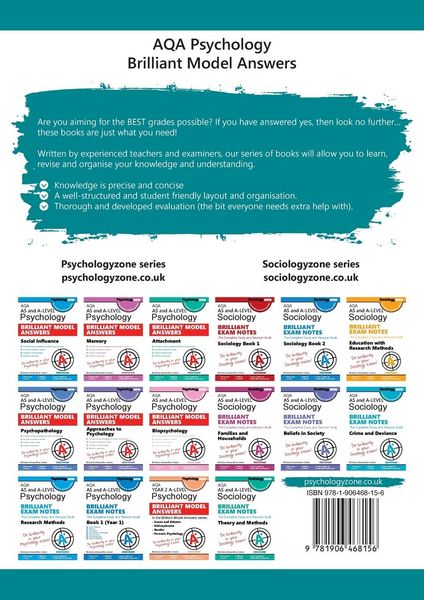Produktbild: AQA A level Psychology