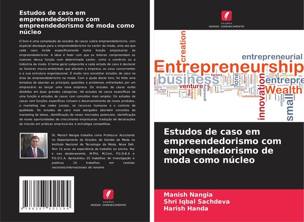Produktbild: Estudos de caso em empreendedorismo com empreendedorismo de moda como n&uacute;cleo