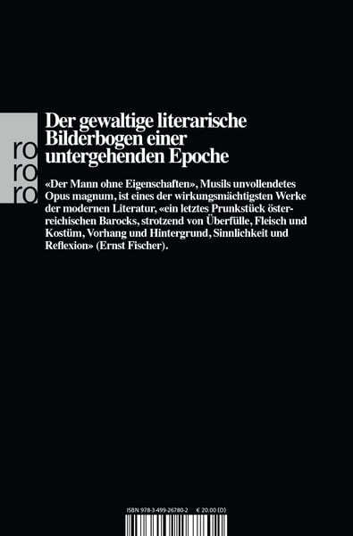 Produktbild: Der Mann ohne Eigenschaften I