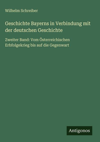 Produktbild: Geschichte Bayerns in Verbindung mit der deutschen Geschichte