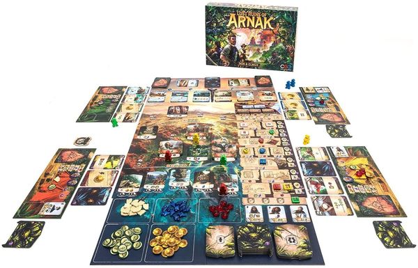 Produktbild: Pegasus CGE00059 - Lost Ruins of Arnak, Min & Elwen, englische Version