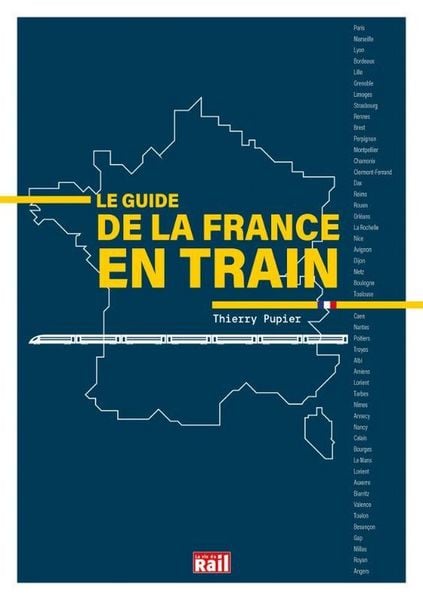 Produktbild: Le guide de la France en train