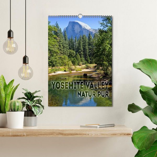 Produktbild: YOSEMITE VALLEY Natur Pur (Wandkalender 2026 DIN A3 hoch), CALVENDO Monatskalender