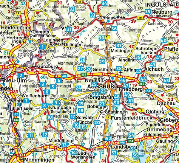 Produktbild: Rund um Augsburg