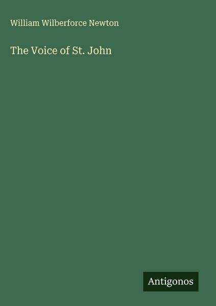 Produktbild: The Voice of St. John