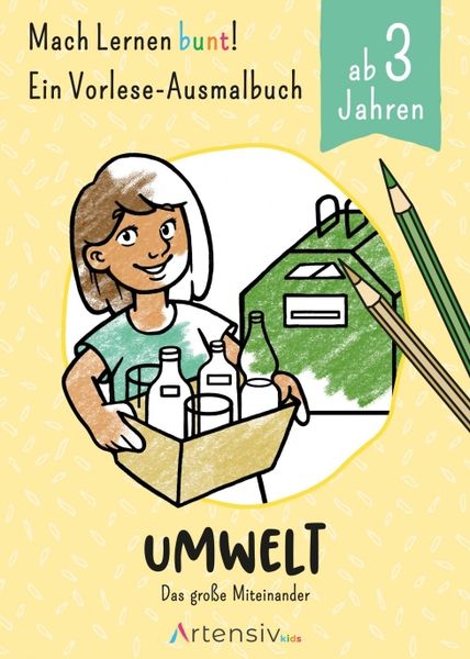 Produktbild: Umwelt - Ein Vorlese-Malbuch f&uuml;r Kinder ab 3 Jahren