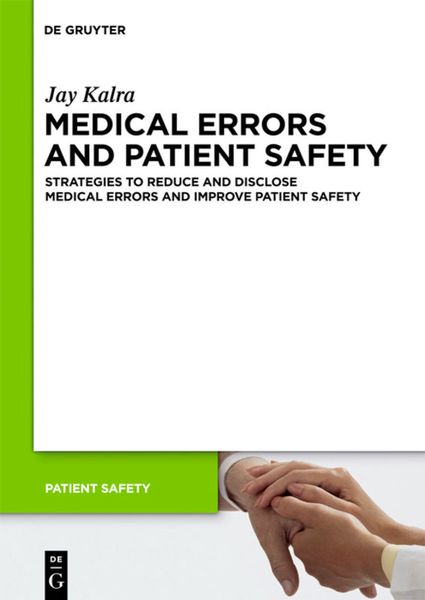 Produktbild: Medical Errors and Patient Safety
