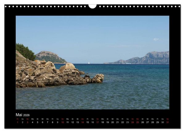 Produktbild: Sardinien (Wandkalender 2026 DIN A3 quer), CALVENDO Monatskalender
