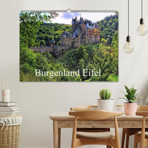 Produktbild: Burgenland Eifel (Wandkalender 2026 DIN A2 quer), CALVENDO Monatskalender
