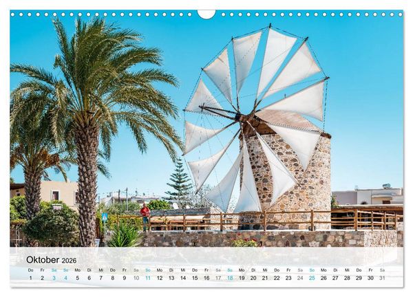 Produktbild: Kos - Insel des Hippokrates (Wandkalender 2026 DIN A3 quer), CALVENDO Monatskalender