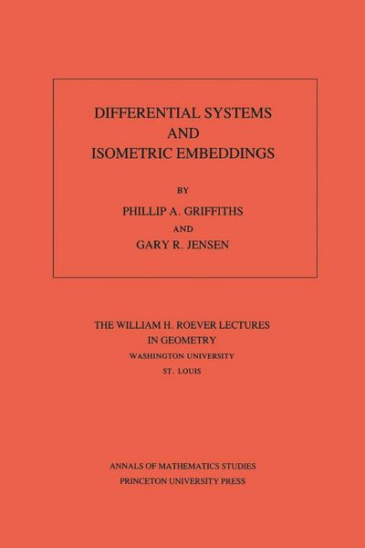 Produktbild: Differential Systems and Isometric Embeddings