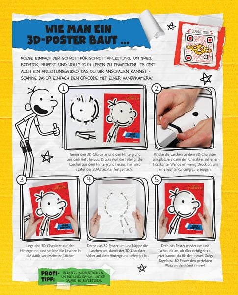 Produktbild: Gregs Tagebuch - Meine 3D-Poster